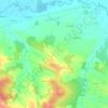 Mapa topográfico Taillecavat, altitude, relevo