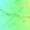 Mapa topográfico Darlington Point, altitude, relevo