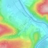 Mapa topográfico Vaake, altitude, relevo