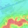 Mapa topográfico Vaujours, altitude, relevo
