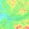 Mapa topográfico 27367, altitude, relevo