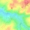 Mapa topográfico Sommaing, altitude, relevo