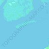 Mapa topográfico Ilha da Sepultura, altitude, relevo