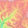 Mapa topográfico Ronxar, altitude, relevo