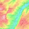 Mapa topográfico Merck-Saint-Liévin, altitude, relevo