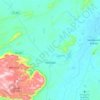 Mapa topográfico Massapê, altitude, relevo