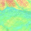 Mapa topográfico Careiro da Várzea, altitude, relevo