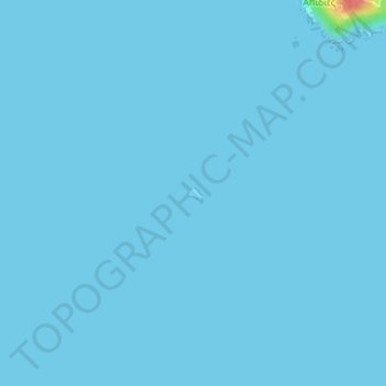 Mapa topográfico Πλατειά, altitude, relevo