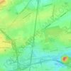 Mapa topográfico Loison-sous-Lens, altitude, relevo
