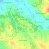 Mapa topográfico Bourg-du-Bost, altitude, relevo
