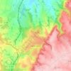 Mapa topográfico Saint-Igest, altitude, relevo