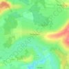Mapa topográfico Thénorgues, altitude, relevo