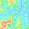 Mapa topográfico Jardim das Acácias, altitude, relevo