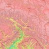 Mapa topográfico 波密县 སྤོ་མེས་རྫོང།, altitude, relevo