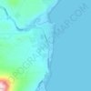 Mapa topográfico Bellisk, altitude, relevo