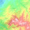 Mapa topográfico Ferraguig, altitude, relevo