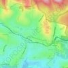 Mapa topográfico Tecoma, altitude, relevo