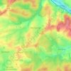 Mapa topográfico Neufgrange, altitude, relevo