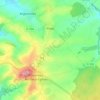 Mapa topográfico Pratz, altitude, relevo
