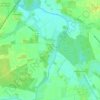 Mapa topográfico Rechtern, altitude, relevo