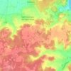 Mapa topográfico Saint-Georges-des-Sept-Voies, altitude, relevo