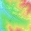 Mapa topográfico Zelbio, altitude, relevo