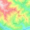 Mapa topográfico Ribordone, altitude, relevo