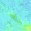 Mapa topográfico Hahnenknoop, altitude, relevo