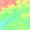 Mapa topográfico São José do Egito, altitude, relevo