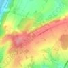 Mapa topográfico 57070, altitude, relevo