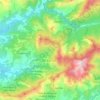 Mapa topográfico 20151, altitude, relevo
