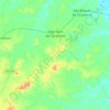 Mapa topográfico Sítio Novo do Tocantins, altitude, relevo