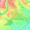 Mapa topográfico Cirencester Park, altitude, relevo