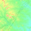 Mapa topográfico Urimamã, altitude, relevo