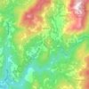 Mapa topográfico Zigliara, altitude, relevo