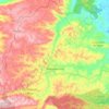 Mapa topográfico Macaparana, altitude, relevo