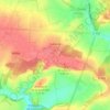 Mapa topográfico Lataule, altitude, relevo