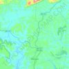 Mapa topográfico Messias, altitude, relevo