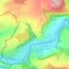 Mapa topográfico Großhemmersdorf, altitude, relevo