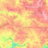 Mapa topográfico 77560, altitude, relevo