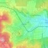 Mapa topográfico Weimar, altitude, relevo