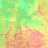 Mapa topográfico Aripuanã, altitude, relevo