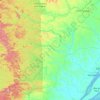Mapa topográfico Mazagão, altitude, relevo