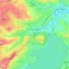 Mapa topográfico Chew Stoke, altitude, relevo