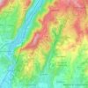 Mapa topográfico Fumane, altitude, relevo