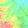 Mapa topográfico Terrenos del Lote 21 "Talaxca y Arroyo Colorado", altitude, relevo