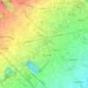 Mapa topográfico Ponzano Veneto, altitude, relevo