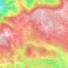 Mapa topográfico Пеар, altitude, relevo