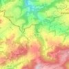 Mapa topográfico Trogen, altitude, relevo