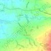 Mapa topográfico Eccleston, altitude, relevo